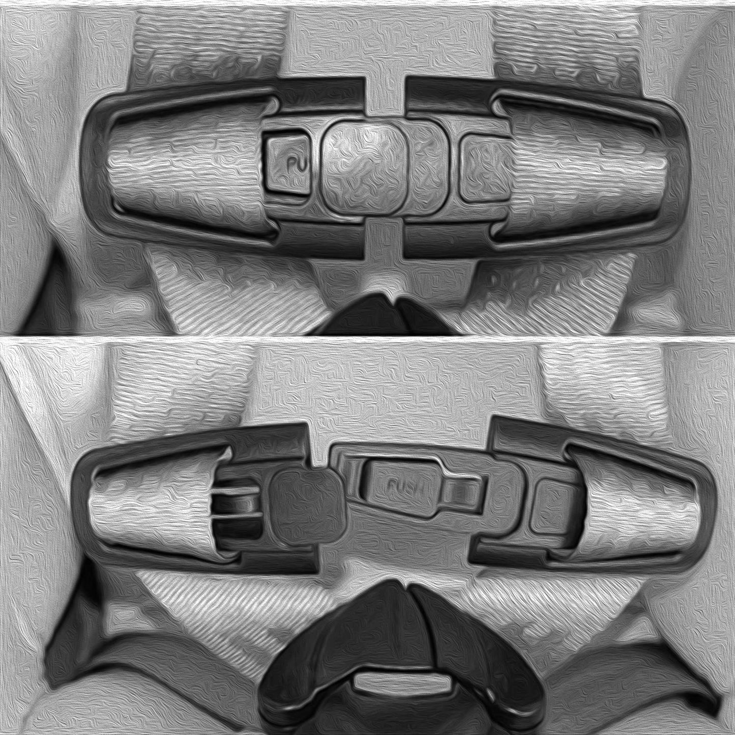Universal Child Seat Chest Harness Clip And Baby Seat Safety Belt Clip Buckle Universal Replacement For Kids Trend Adjustable Gu