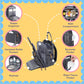 Iniuniu Diaper Bag Backpack, 4 In 1 Kit Large Unisex Baby Bags For Boys Girls, Waterproof Travel Back Pack With Diaper Pouch, Wa