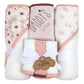 Hooded Baby Bath Towel and Washcloth 6 Piece Set for Newborns, Infants & Toddlers, Boys & Girls Baby Hooded Towels Set