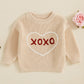 Amnnchya Toddler Infant Newborn Baby Boy Girl Sweater Homemade Rolls Knit Crewneck Pullover Sweatshirt Thanksgiving Outfit (Beig