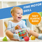 LiKee Toddler Montessori Toys for 1+ Years Old Boy Girl Birthday, Baby Infant Toys with 10pcs Sensory Pieces Shape Sorter, Age O