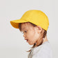Langzhen Cotton Outdoor Toddler Girls Boys Plain Baseball Cap Baby Infant Structured Adjustable Hat For Kids Sun Hat (M-Yellow)