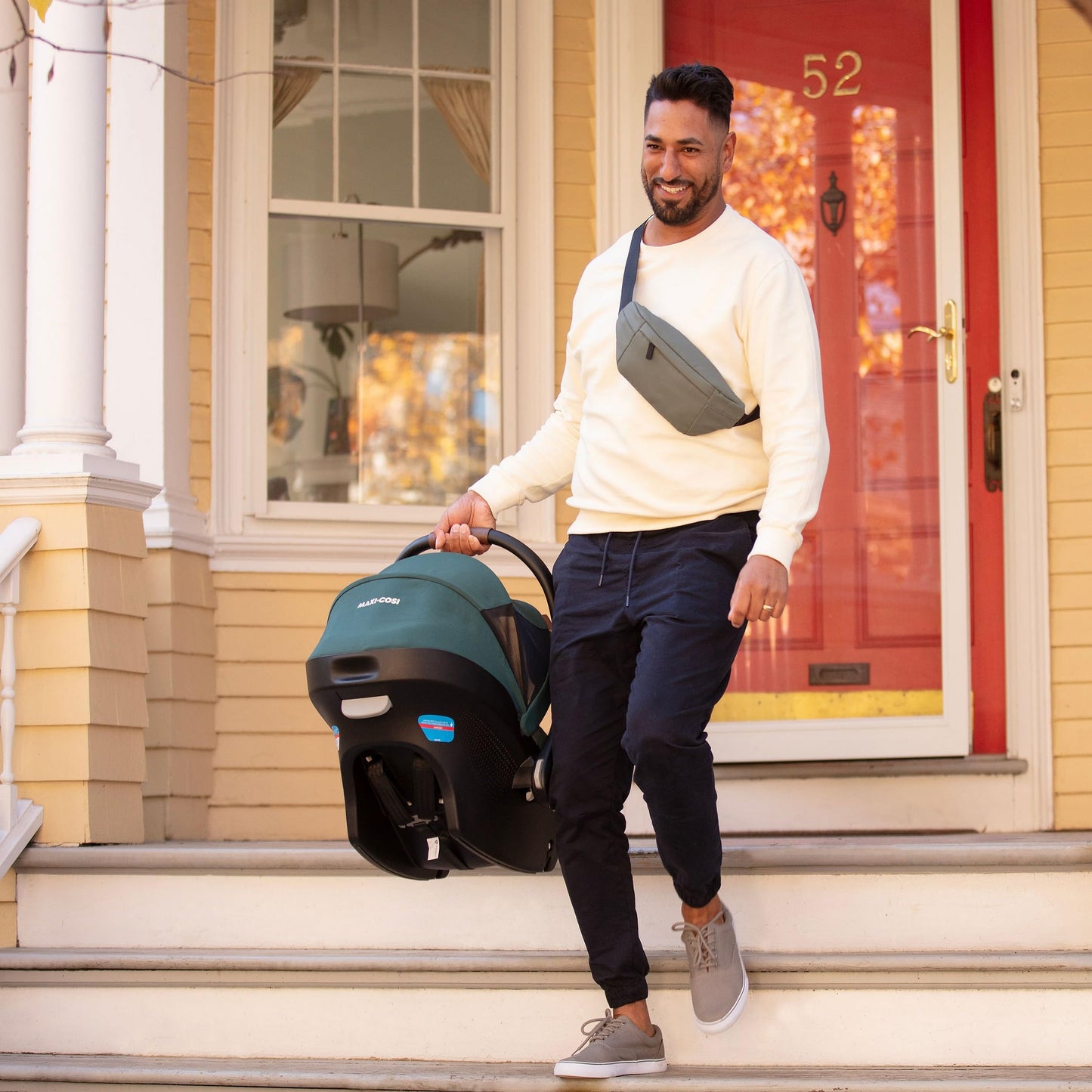 Maxi-Cosi'S Mico Luxe+ Baby Car Seat: Infant Car Seat With Base And Versatile Baby Carrier Seat Functionality, Urban Wonder