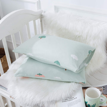 Household Cotton Jersey Knit Toddler Pillowcases, Soft And Breathable Travel Pillow Cases With Envelope Closure, For Boys And Gi