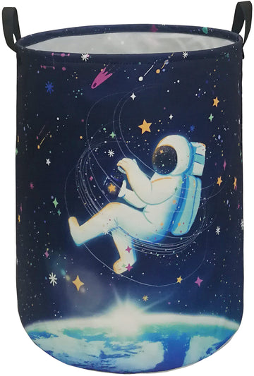Acmuuni Clothes Basket Laundry Hamper With Handles For Kids Boys Girls Toys Room, Bedroom, Nursery,Home,Gift Basket
