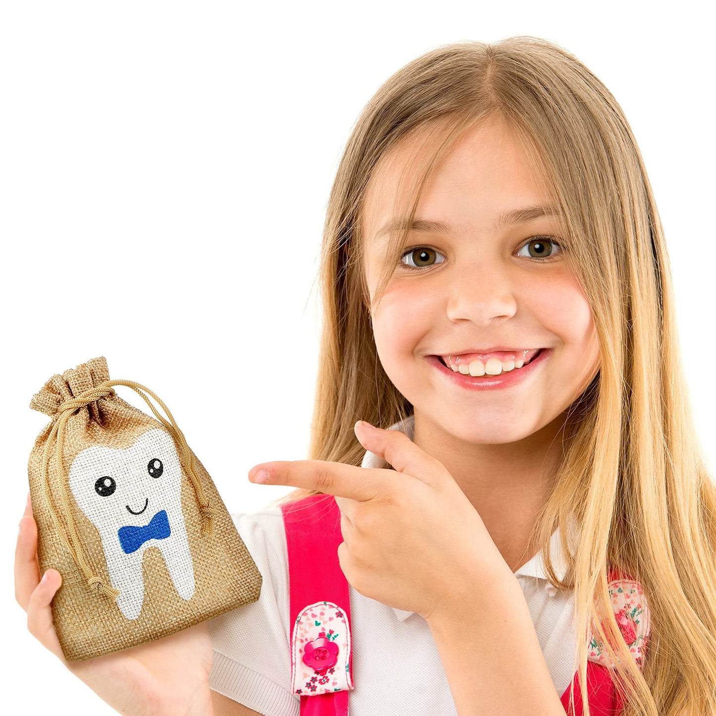 Tooth Fairy Bag Pouch For Boys And Girls To Place Under Pillow Milk Teeth Container Box For Toothfairy Tooth Holder Keepsake Gif