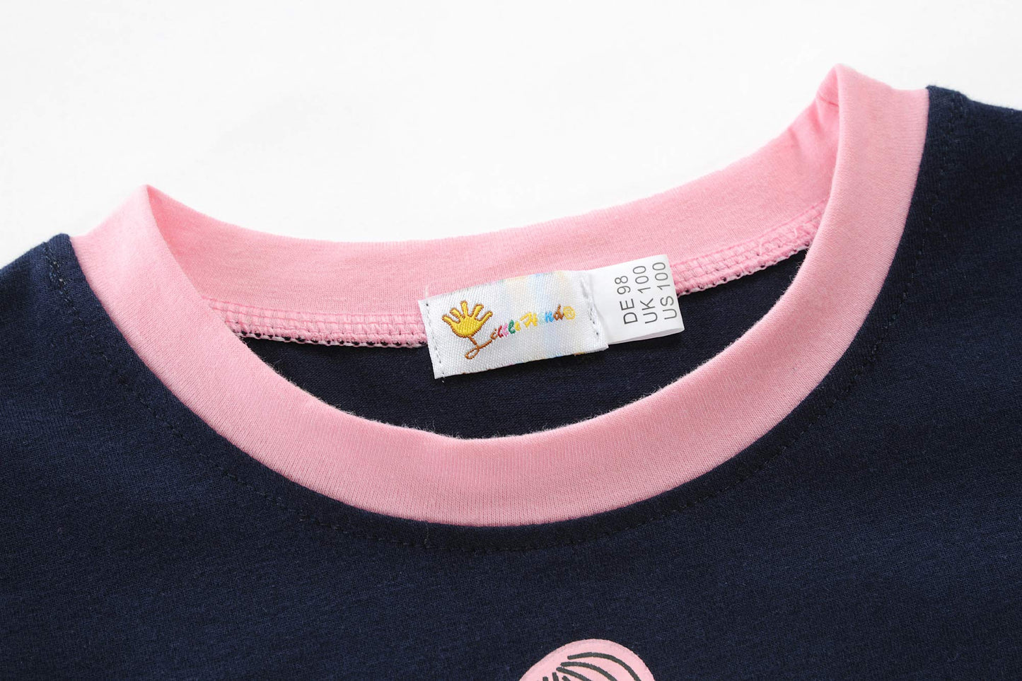 Girls Pajamas Set Toddler Dancing Girls Pjs 100% Cotton Long Sleeve Kids Sleepwear Sets Size 4T