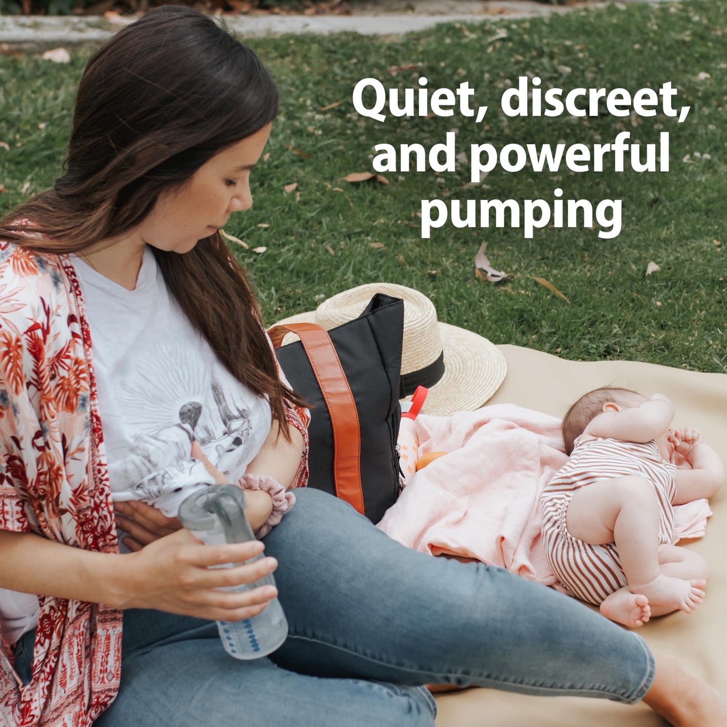 Dr Brownas Manual Breast Pump With Softshape 100% Silicone Shield (B, 25Mm Flange) & Anti-Colic Options+ Wide-Neck Baby Bottle 5