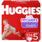 Huggies Overnites Nighttime Diapers, Size 5 (124 Count)