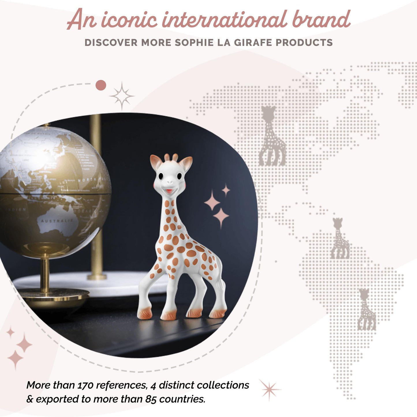 Sophie la girafe, Award Set | Includes Sophie la girafe, a Sophie la girafe Mini Teether & Photo Instructions | Handcrafted for