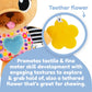 LAMAZE Lovey The Pug Clip On Toy - Baby Sensory Toys for Stroller or Car - Developmental Stroller and Car Seat Toys - Includes C