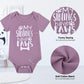Funnycokid Baby My Siblings Have Paws Purple Onsies 0-3 Months Bodysuit Mauve Unisex Baby Clothes Cute Gender Neutral Baby Gift