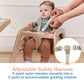 Ecr4Kids Asatt High Chair, Toddler Chair, Antique White