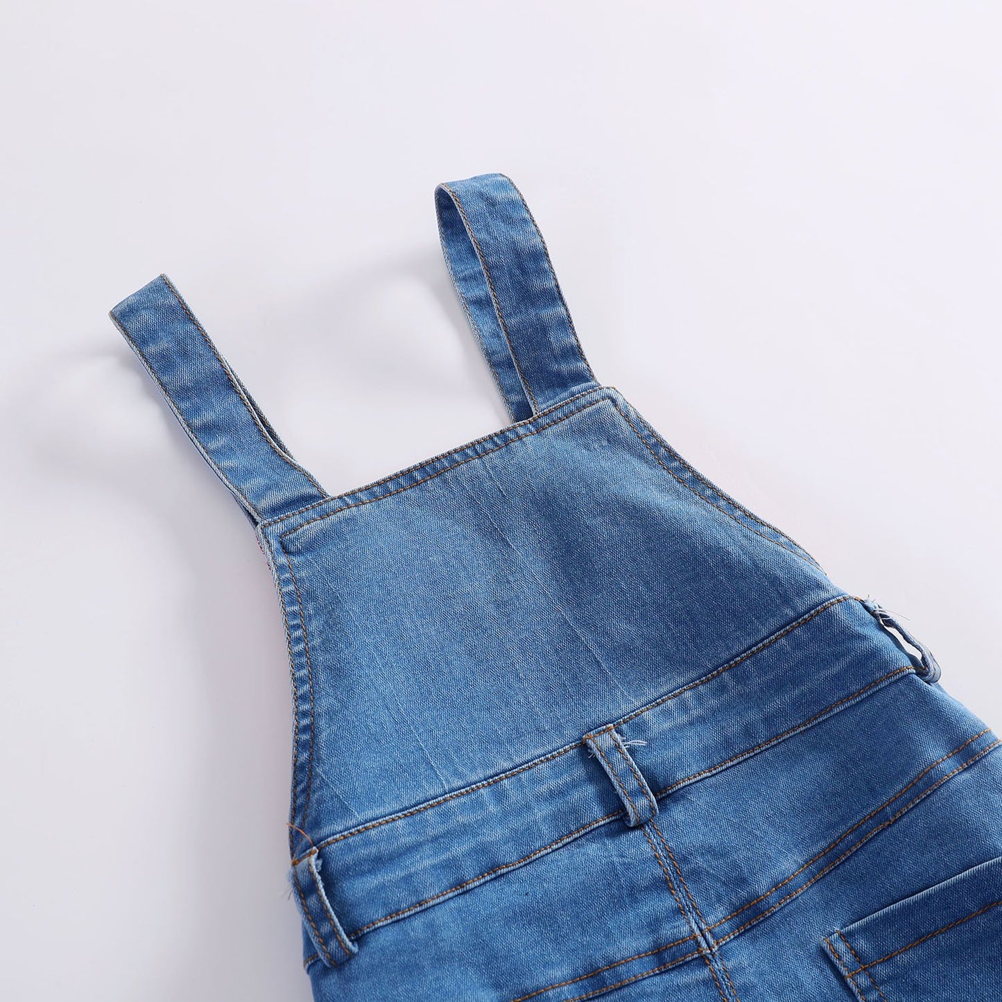 Kidscool Space Baby & Little Boys/Girls Denim Overalls,Jean Workwear,Light Blue,6-12 Months