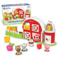 Learning Resources Peekaboo Learning Barnyard Playset, Toddler Learning Toys, Preschool Learning Activities for Boys and Girls, 