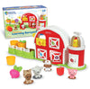 Learning Resources Peekaboo Learning Barnyard Playset, Toddler Learning Toys, Preschool Learning Activities for Boys and Girls, 