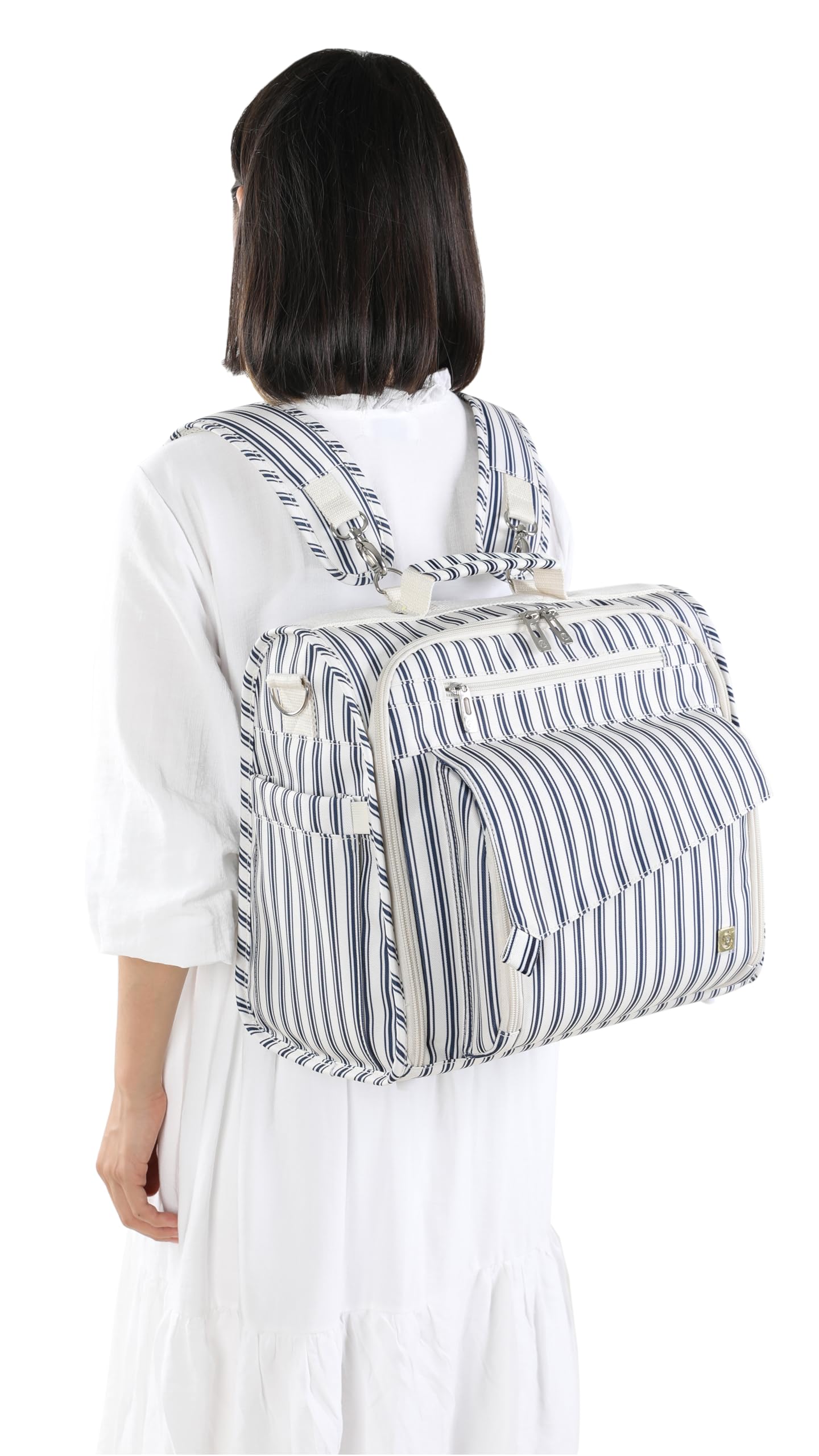 Allcamp Diaper Bag Backpack Multi-Function Waterproof Travel Backpack Nappy Bags For Baby Care, Large Capacity,Support Baby Stro