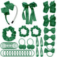 Lacgo Pack Of 37 Hair Bow Accessories - School Uniform Hair Clips Grosgrain Bow Headband Ribbon Alligator Ponytail Holder For To