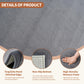 Baby Play Mat For Floor - 1.4' Thick Memory Foam Rug, 70'X59' Playpen Tummy Time Mat, Soft Velvet Nursery Rug, Large Padded C