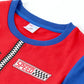 Cosland Toddler Race Car Driver Shirt Little Boys Halloween Costume, Red, 4T
