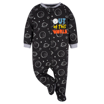 Gerber Baby Boys 2-Pack Sleep 'N Play Space Black Newborn