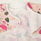 Sigzagor Baby Bib Long Sleeved Shirt With Pocket 1 to 3 years old Toddler (Squirrel Hedgehog)