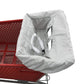 Portable Shopping Cart Cover, High Chair And Grocery Cart Covers For Babies, Kids, Infants & Toddlers, Attached Carry Bag (Gray
