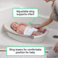 Ingenuity Sylvi Full Comfort 3-in-1 Grow with Me Baby Tub, Newborn to Toddler Baby Bath Tub, Supportive Sling, Includes Sylvie W