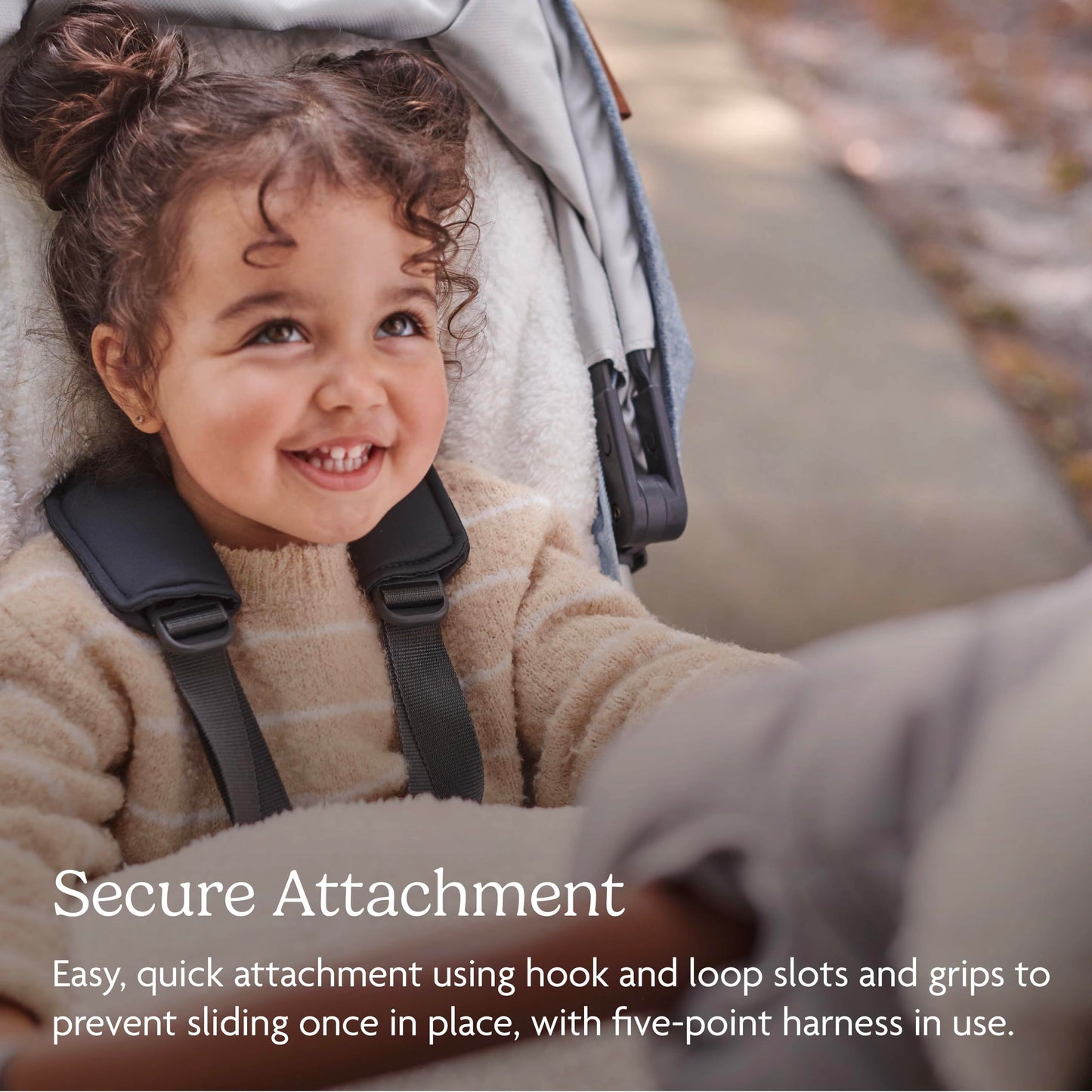 Uppababy Cozyganoosh Footmuff - Easily Attaches To Uppababy Strollers + Rumbleseat /-Ultra-Plush, Weather-Proof - Callum (Stone