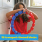 LEARNING ADVANTAGE Transportation Linking Blocks - Set of 36 - Ages 18m+ - Connecting Blocks for Toddlers - Early Construction,