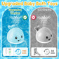 2023 Upgraded Baby Bath Toys Gifts, 1500mAh Rechargeable Bath Toy with Double Layer Waterproof, Light Up Whale Spray Water Batht