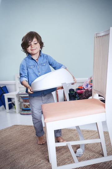 Babybjrn Booster Seat, White (069021Us), 1 Count (Pack Of 1)