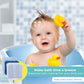 Spasilk Washcloth Wipes Set For Newborn Boys And Girls, Soft Terry Washcloth Set, Pack Of 10, Blue Starfish