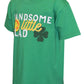 Unique Baby Boys Handsome Little Lad St Patrick'S Day T-Shirt (18M, Little Lad)