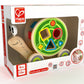 Award Winning Hape Walk-A-Long Snail Toddler Wooden Pull Toy, L: 11.9, W: 4.4, H: 7.3 inch