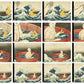Fliptomania Hokusai Ducky Flipbook: The Wave Meets The Ducky