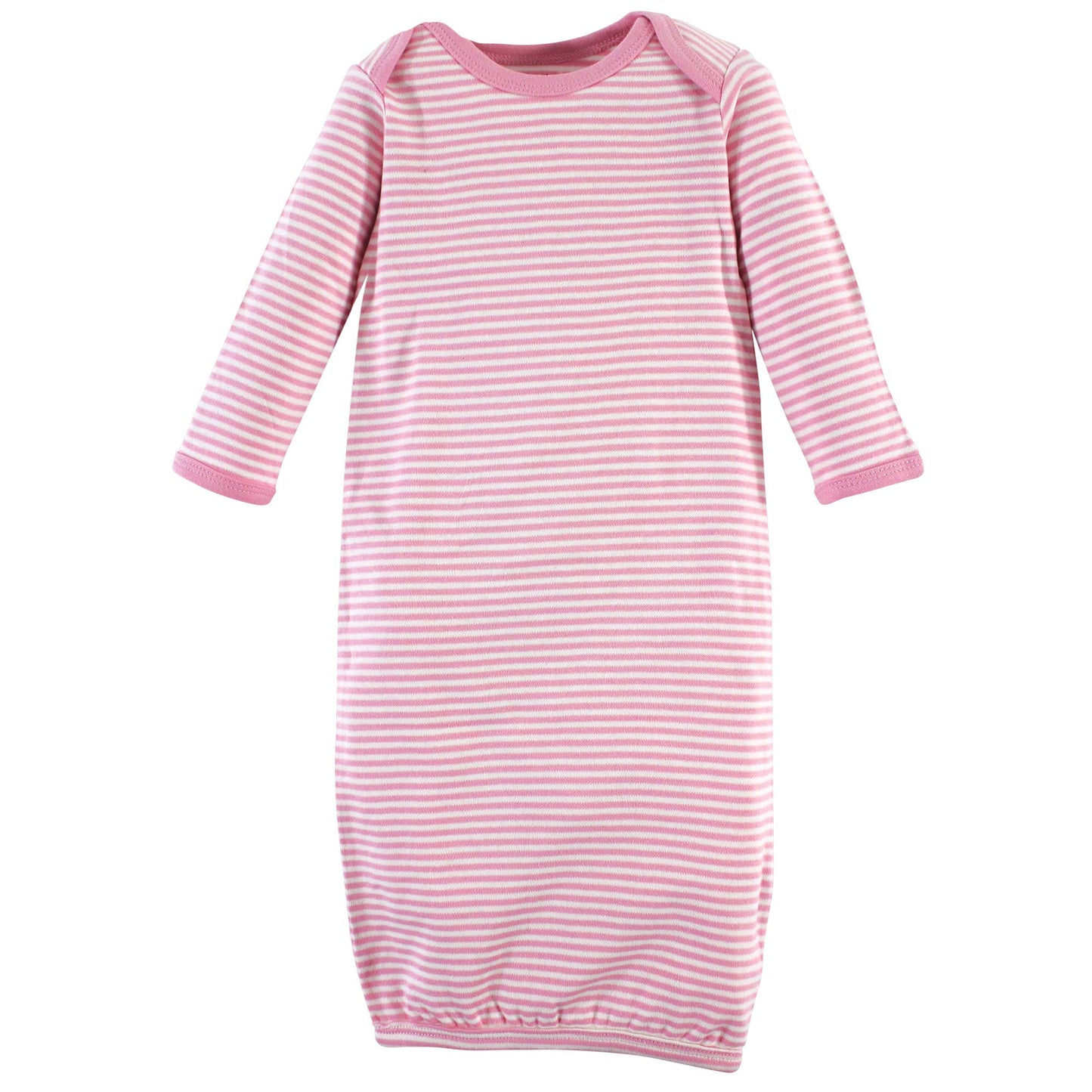 Touched by Nature Unisex Baby Organic Cotton Gowns, Garden Floral, Preemie/Newborn