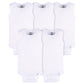 Gerber Unisex Baby Multi-Pack Sleeveless Onesies Bodysuit White 0-3 Months
