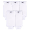 Gerber Unisex Baby Multi-Pack Sleeveless Onesies Bodysuit White 0-3 Months