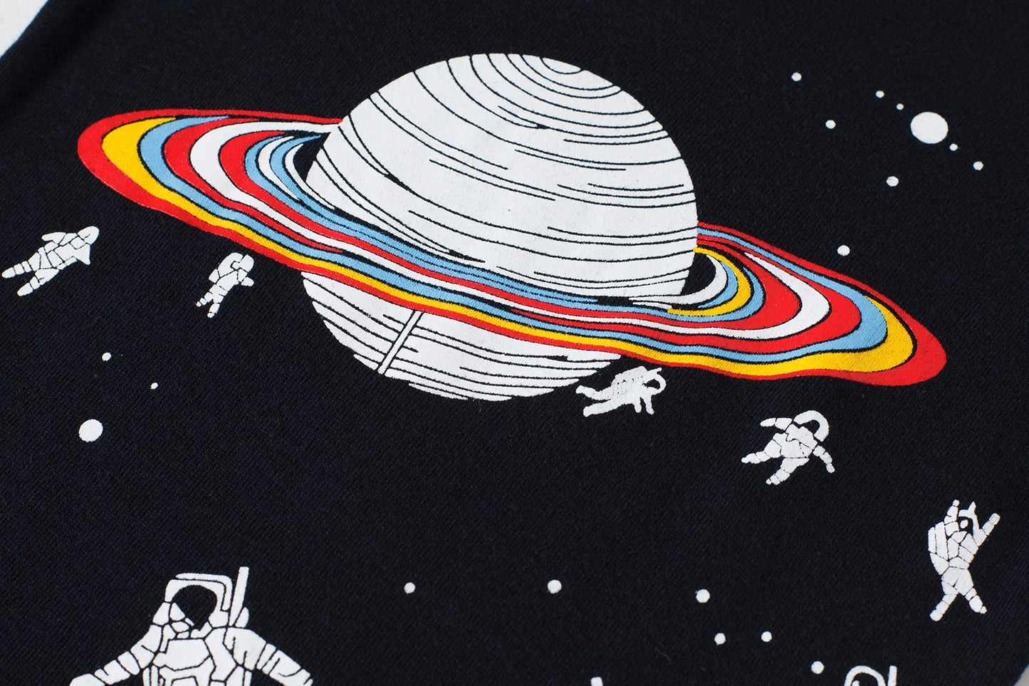 Family Feeling 4 Piece Baby Boys Space Pajamas Long Sleeve 100% Cotton Toddler Kid Pjs 18-24 Months