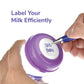 Maymom Bottle Top/Rewritable Sealing Disk Compatible with Lansinoh Momma Breastfeeding Bottles Not Original Lansino Bottles, Lan