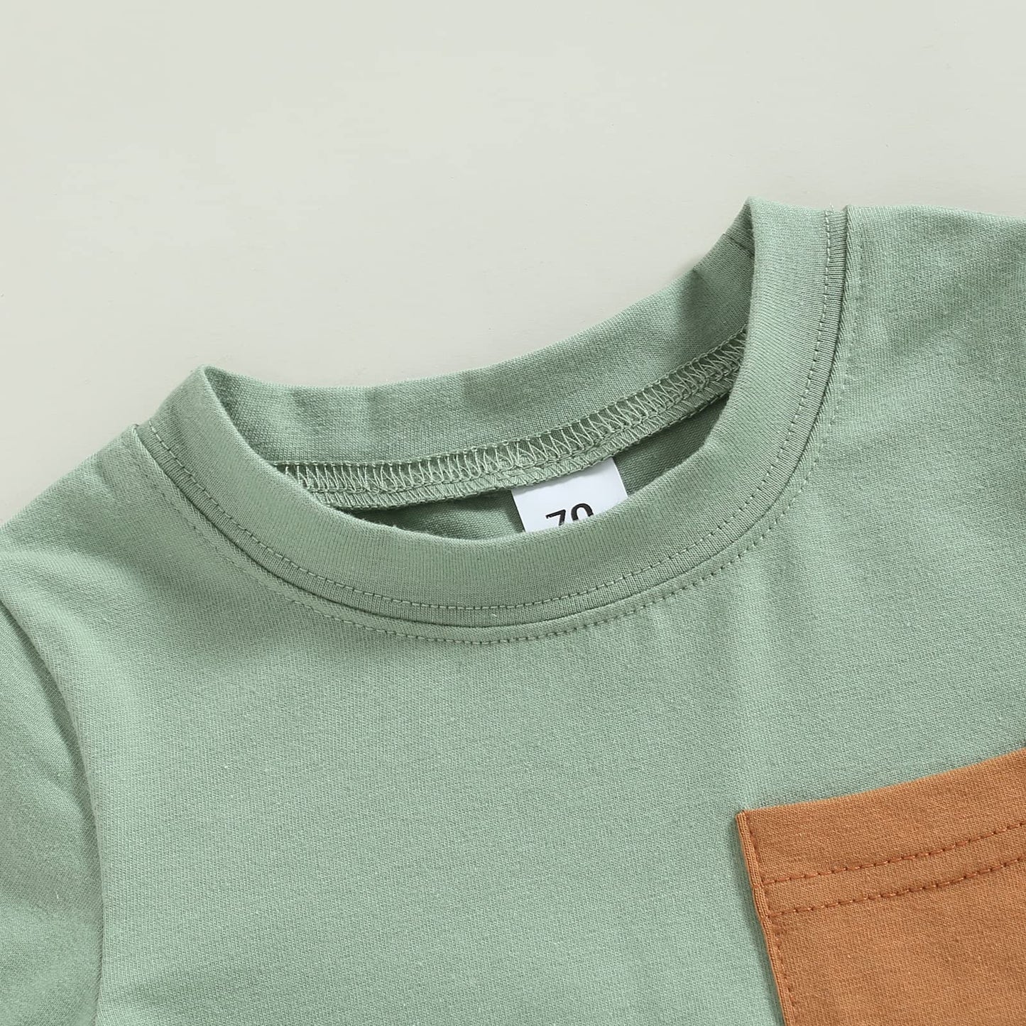 Toddler Baby Boy Summer Outfit Short Sleeve T Shirt Top Casual Shorts Set Infant Newborn Clothes 6 12 18 24 Month 2T (Green, 18-