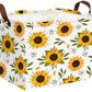 BOOHIT Sunflower Empty Gift Storage Basket Collapsible Canvas Baby Toy Bin Decor(Yellow)