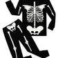 Skeleton Halloween Pajamas Baby Boys Girls Glow In The Dark Skeleton Sleepwear Long Sleeve Kids Clothes Toddler Pjs Size 12-18 M