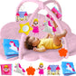 Quokka Baby Play Gym Xl - Unicorn-Themed Baby Play Mat With 6 Large Sensory Toys - Tummy Time Mat For Infant Development - Machi