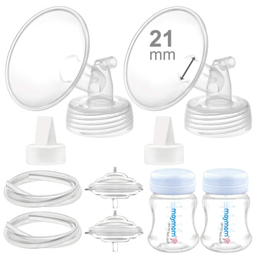 Maymom Pump Parts Compatible With Spectra S2 And S1, 21Mm Flange, Valve Tube Bottle Backflow Protector, Not Original Spectra S2