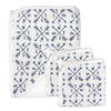 Honestbaby 3Piece Organic Cotton Hooded Towel & Washcloth Set, Compass, One Size
