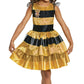 Disguise Queen Bee Classic Child Costume, Yellow, Size/(4-6X)