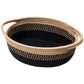 UBBCARE Small Woven Basket for Gifts, Cotton Rope Storage Basket for Shelf, Gift Baskets Empty with Handle, Dog Toy Baskets for 