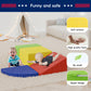 Tolead Large Baby Climbing Blocks - 6 Pcs Climbing Toys For Toddlers - Ultra High Density Soft Foam Play Gym Equipment Easy Wash